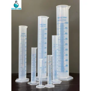 Ống đong NHỰA chia vạch chịu nhiệt đong thể tích 10ml 25ml 50ml 100ml 250ml 500ml 1000ml